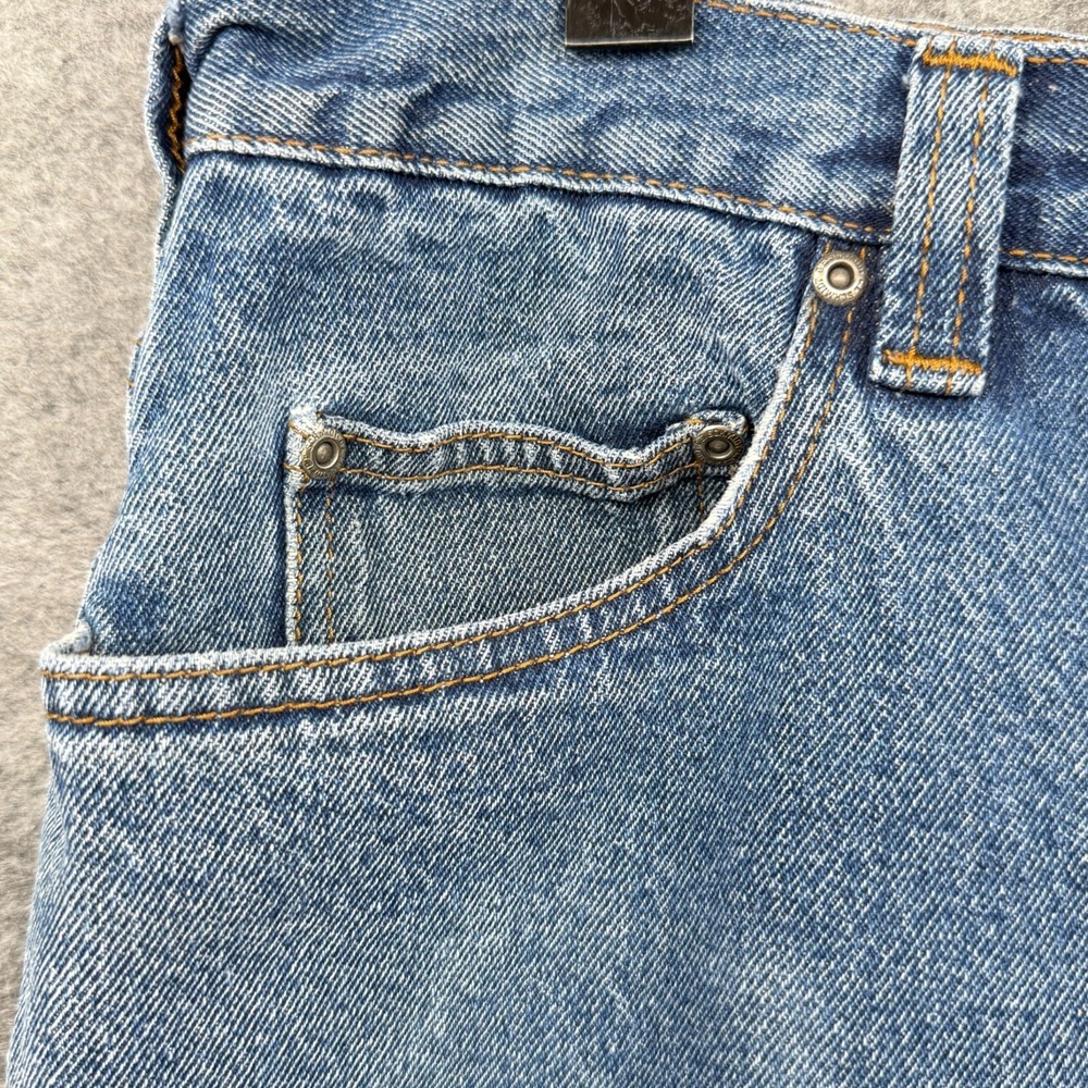 C.E. Schmidt Workwear Mens Blue Denim Jeans Size 36X34 Relaxed Fit Cotton - Picture 9 of 12